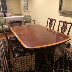 Ethan Allen Dining Room Table And Chairs