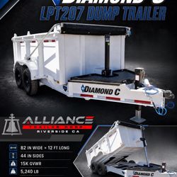 Diamond C Dump Trailer 