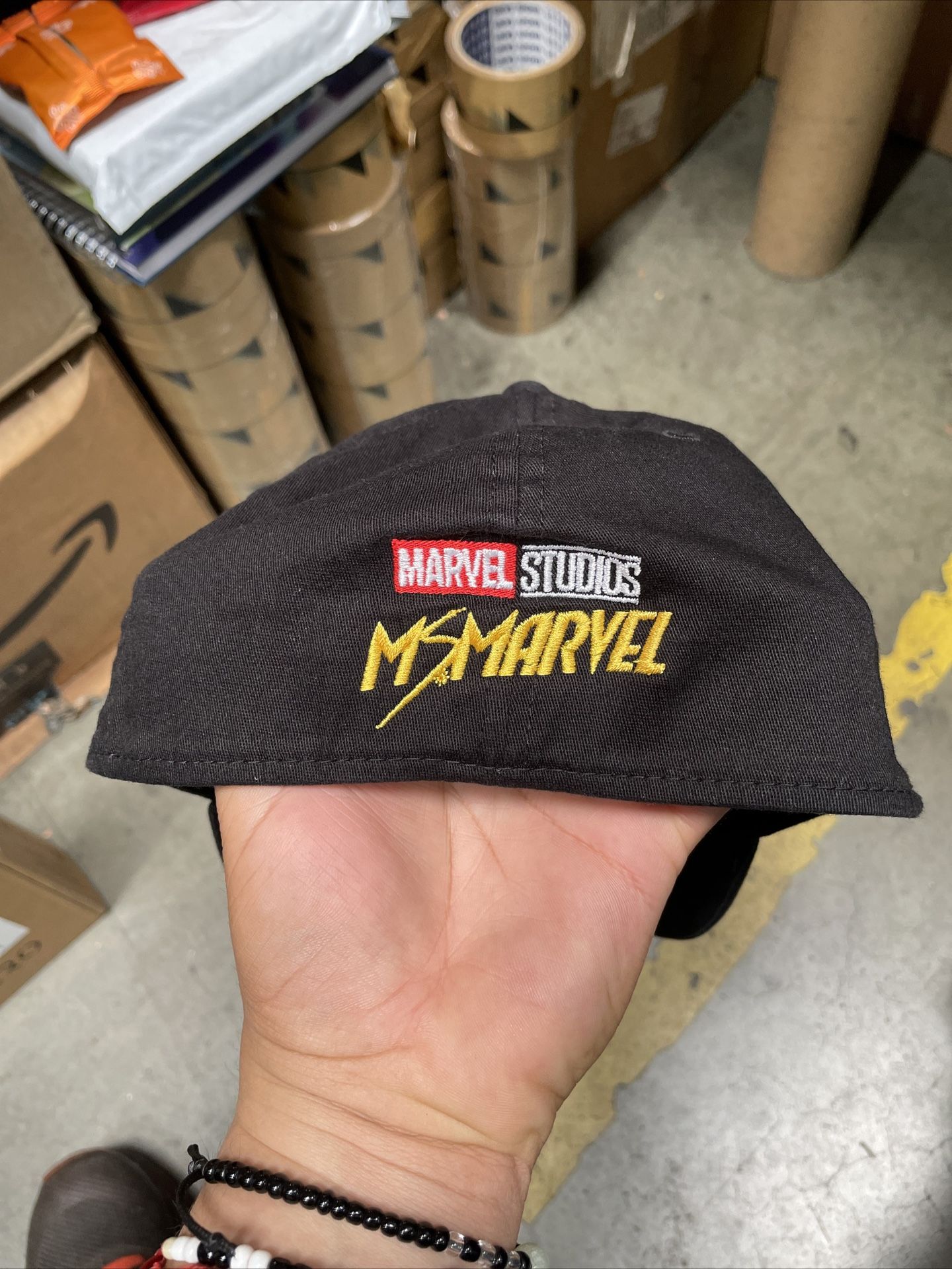 Ms. Marvel Marvel Studios Cast & Crew Gift Promo Cap New Era SZ Medium