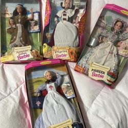 Vintage American Stories Collectors Edition Mattel Barbies