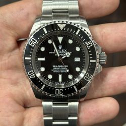 2022 Rolex Sea-Dweller Deepsea 44mm Black Dial Automatic Watch 126660 