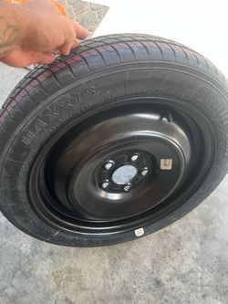 Maxxis Spare Tire on Steel Rim