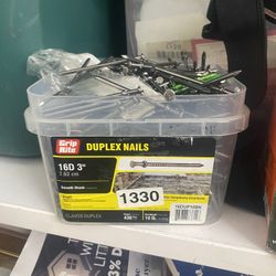 Duplex Nails 16d 3” Grip Rite