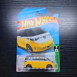 Volkswagen ID. Buzz Van - Hot Wheels - Yellow - 173/250 - 1:64