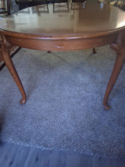 Antique dining table
