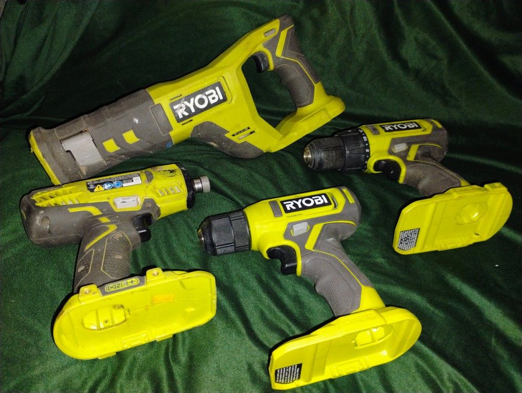 Ryobi Tools Lot- LIKE NEW