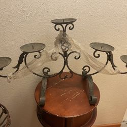 Metal Candle Holder