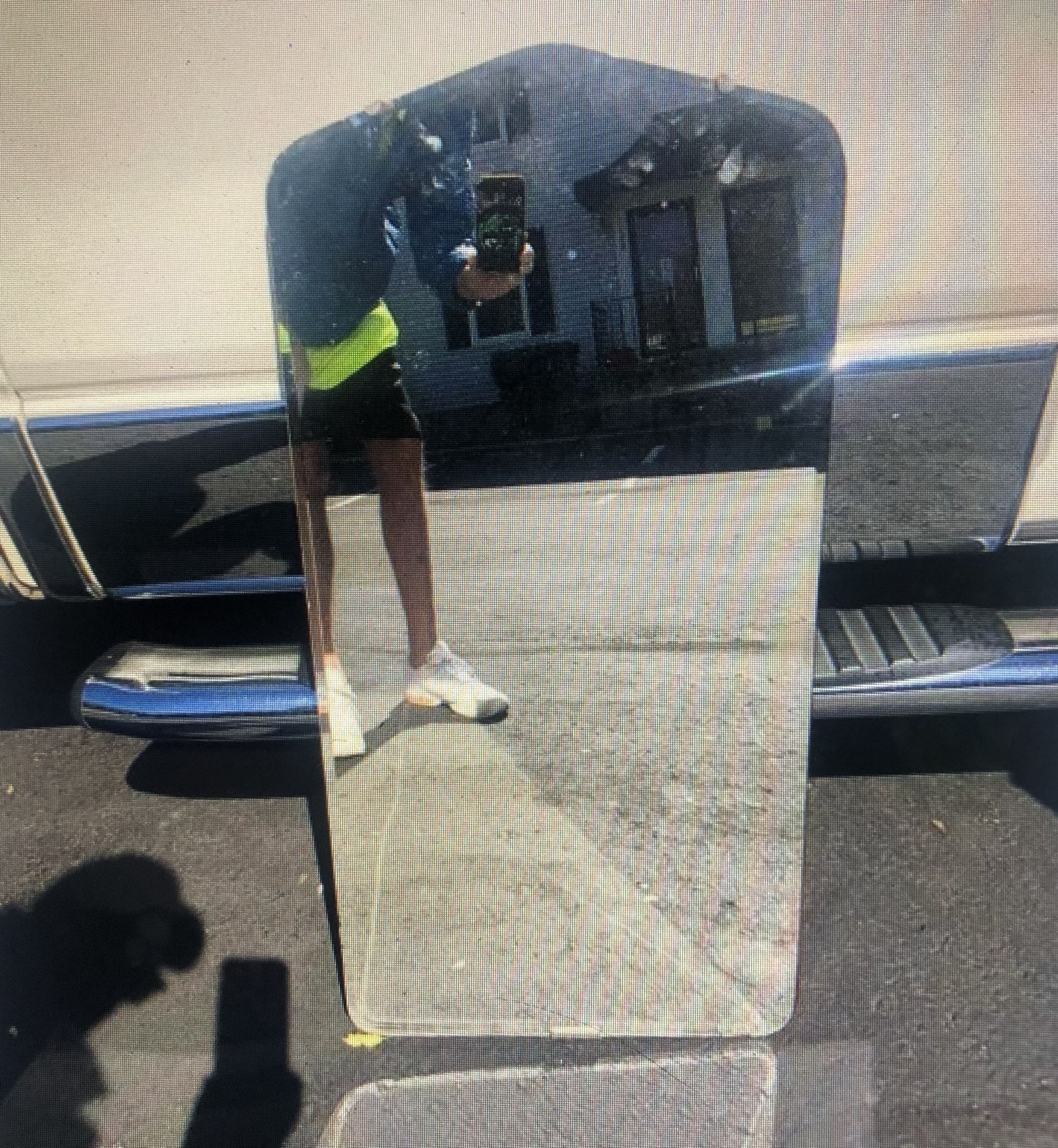 Victorian Beveled Mirror ( Came Off Old Victorian Dresser )