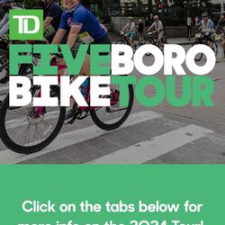 Five Borough Bike Tour $80