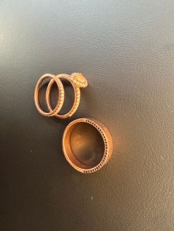 Rose Gold Ring Set
