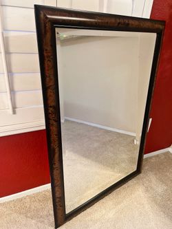 Solid Rectangular Accent Mirror, Wall