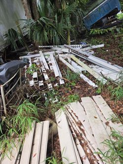 Plastic poles $180 all Located Mount Dora Fla 32757