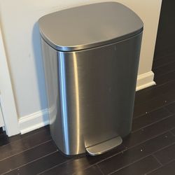 Moving SALE - Stainless Steel Garbage Can 