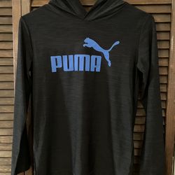 Youth Puma Long Sleeve Breathable Shirt, Unisex, New With Tags, Size: M (10-12)