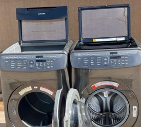 Samsung FlexWash Washer and electric Dryer Set