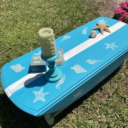 Ethan Allen Coffee Table Coastal 