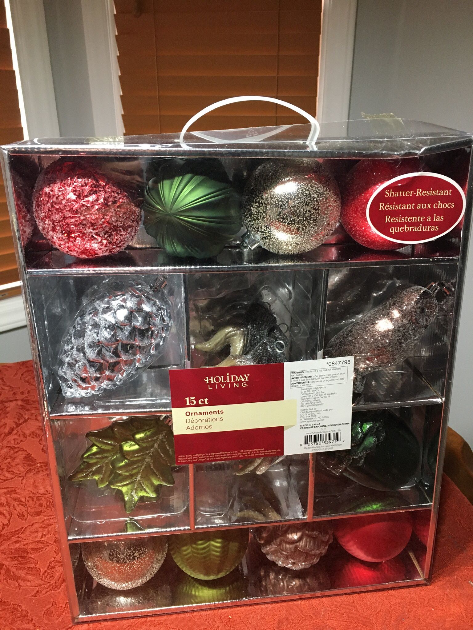 Christmas decorations New in box Both for $20
