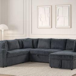 Grey And Black Sectional Onsale For $1699 