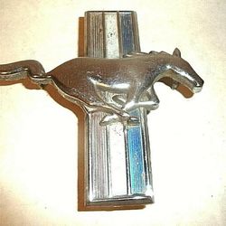 Vintage Ford Mustang Emblems