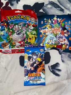 Anime Packs Bundle – Pokemon, Dragon Ball, Naruto 👉$10 (New)👈