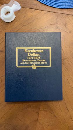 IKE DOLLAR COLLECTION. PROOF CLAD SILVER MINT