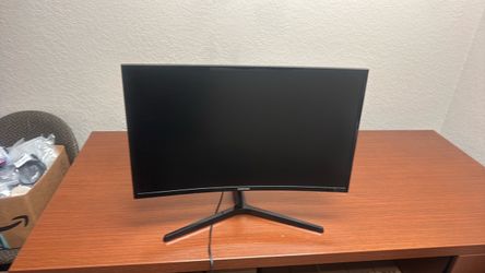 27 inc curved Samsung monitor