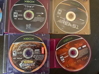 Original Xbox Games Lot of 4