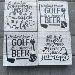 Signs/ Decorations All For $10 Or $3 A Piece