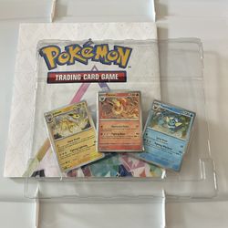 Pokemon Prismatic Evolutions Promo Card Set Plus Poster