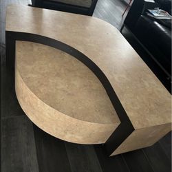 🪑 Modern Geometric Coffee Table – Sculptural & Stylish