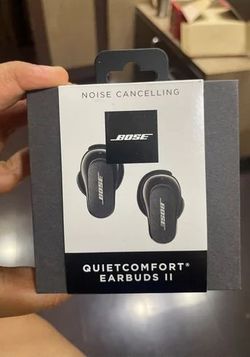 New BOSE Quiet Comfort II Earbuds