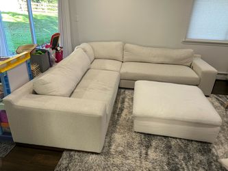 Sectional with Ottoman