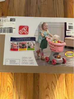 Kids Step 2 shopping cart