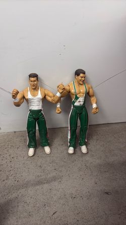 Wwe 2003 jakks pacific tag team Johnny and Mitch