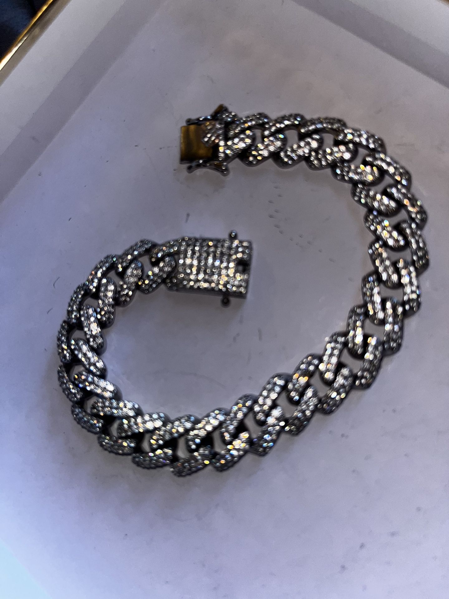 Cuban Bracelet Vvs Simulate