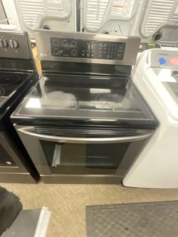 STOVE Black stainless LG
