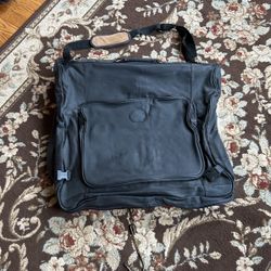 Leather Suit Travel Bag
