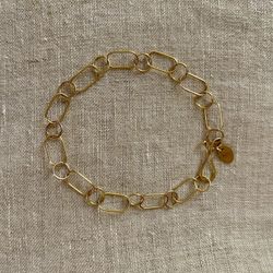 14K Gold Link Bracelet 