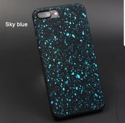 Sky Blue Frosted Starry Sky iPhone 7/8 Plus Phone Case