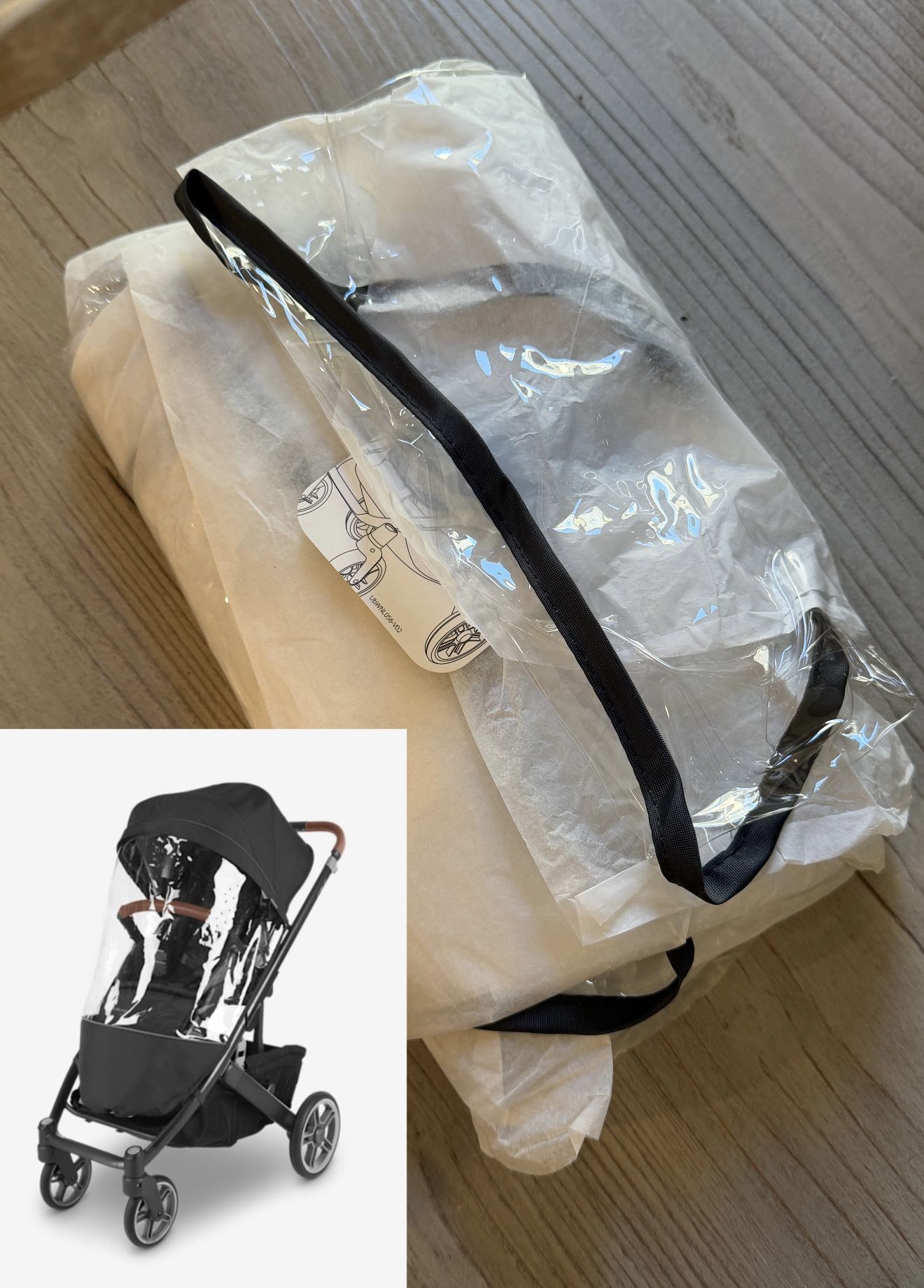 Uppababy Stroller Rain Sheild
