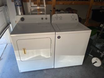 Roper washer and electric dryer both $260 works good, can deliver
