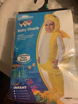 Baby shark costume