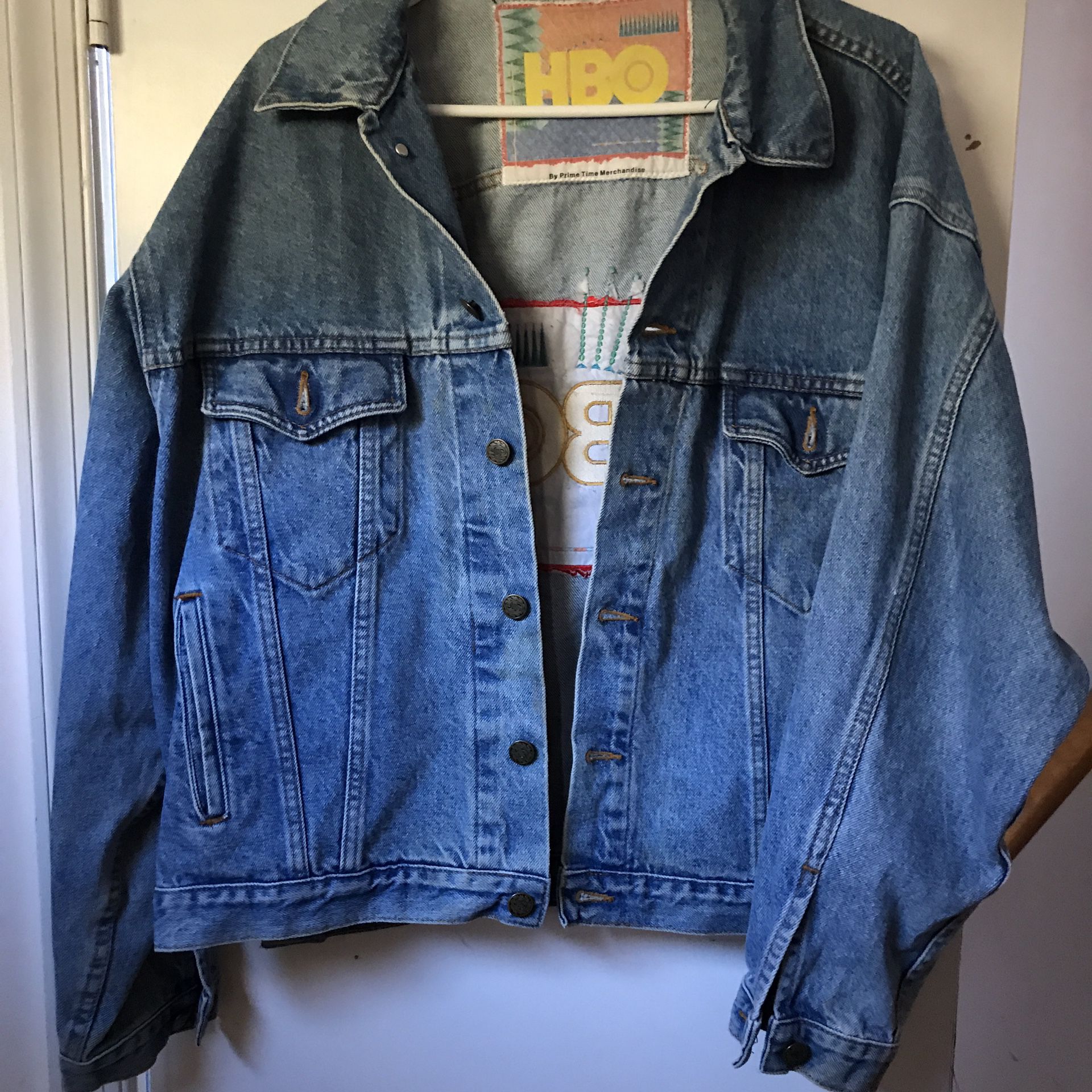 Men’s Vintage Denim Jacket size Large