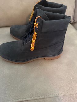 Mens Timberland Blue Premium 6-inch Boots