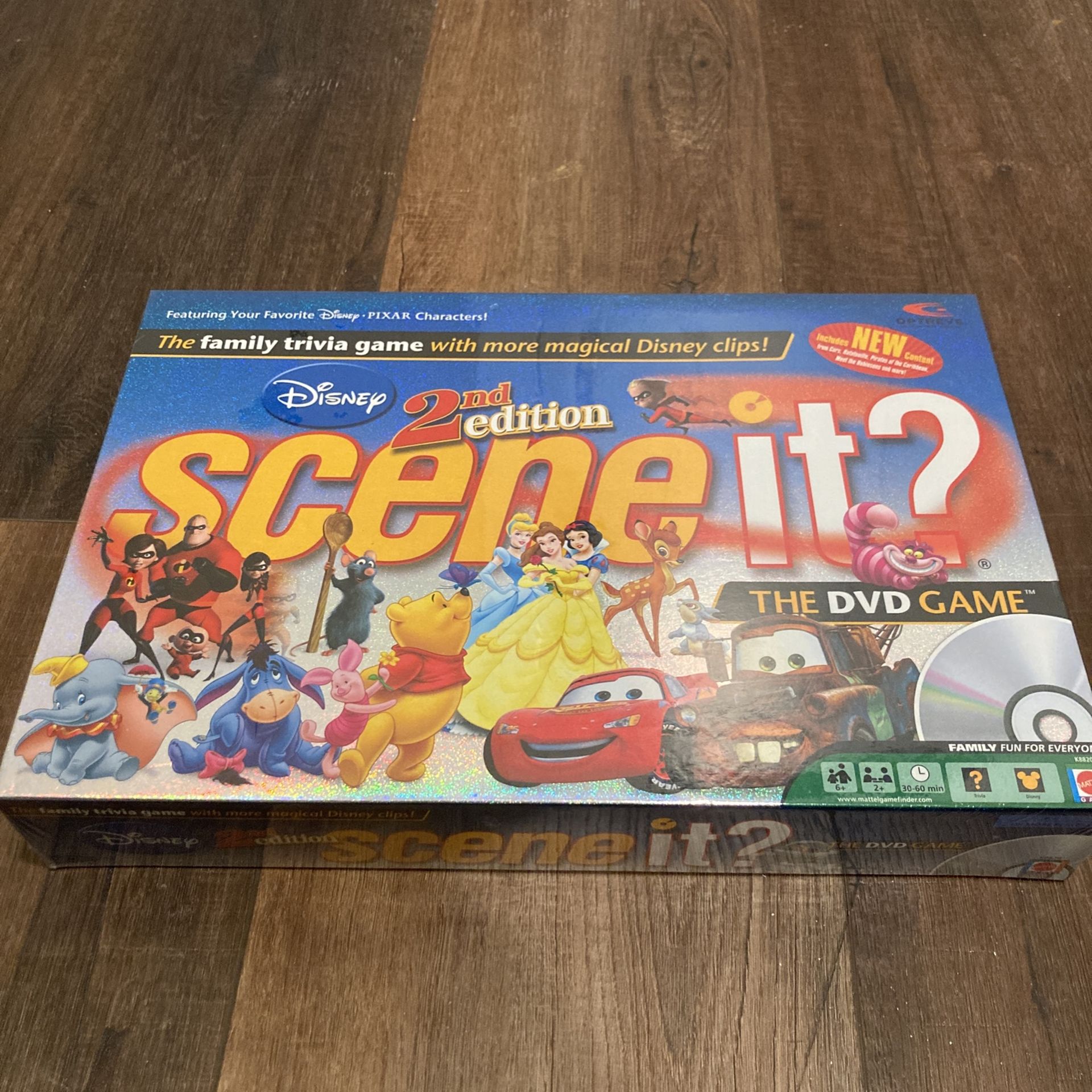 (NEW)2nd Edition Disney Scene It? THE DVD GAME