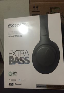 Sony WH-XB900N headphones