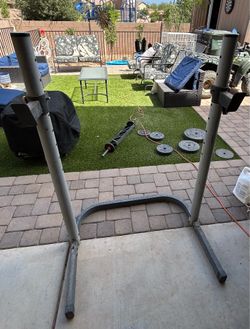 GOLD GYM WORKOUT RACK $75 OBO