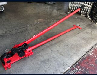52” hand Manual 22mm rebar rod bender and  cutter  #6 3/4” bending 5/8” cutting