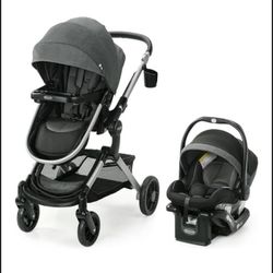 Graco Modes Nest Travel System 3 In 1 Modular Carseat Stroller Combo