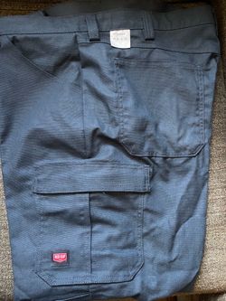 Red Kap Navy Cargo Work Pants W46 L30